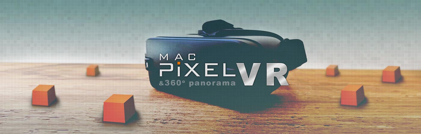 MacPixel VR and 360 panorama