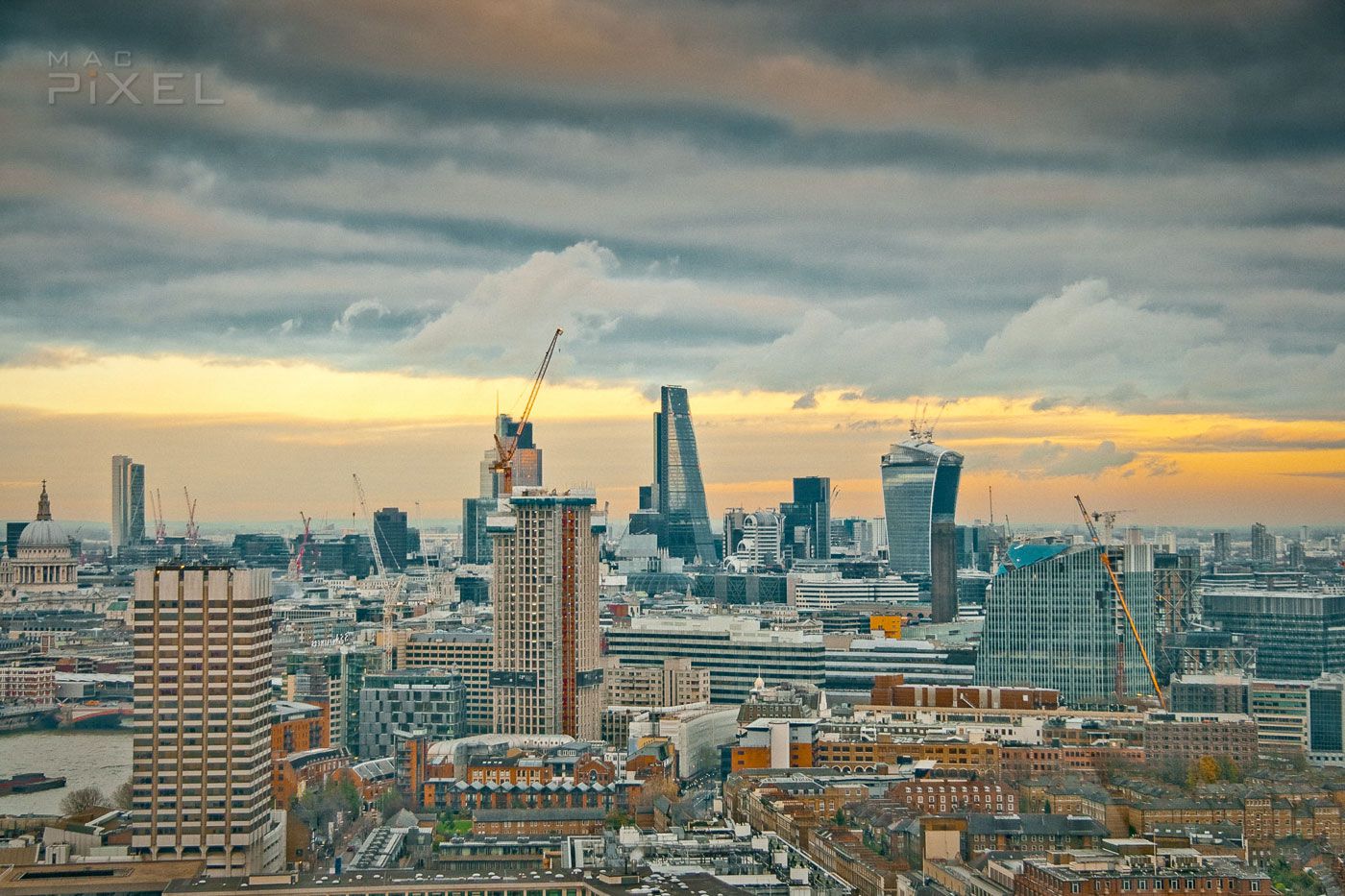 London - aerial photography by MacPixel